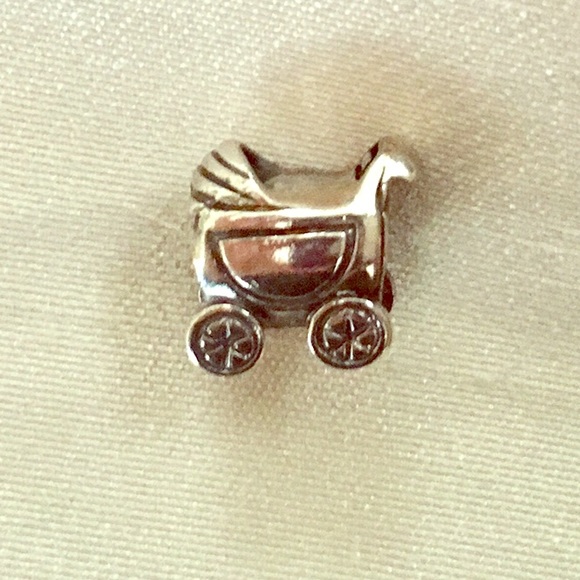 Baby Carriage charm for Pandora bracelet. NWOT.