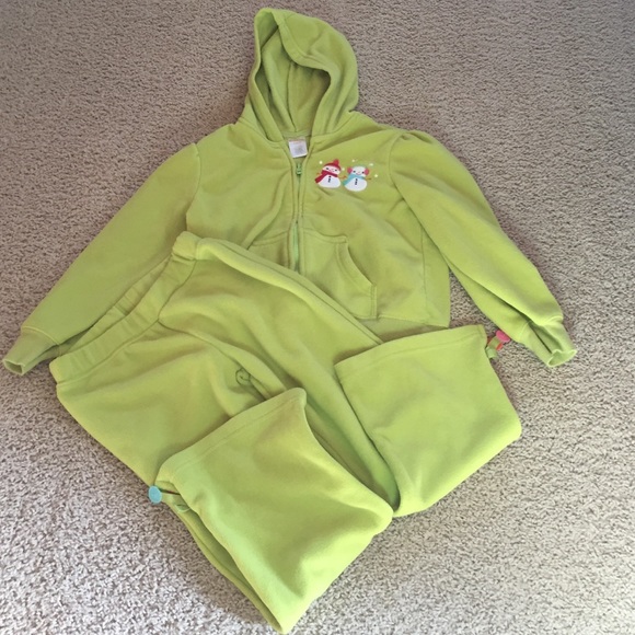 Fleece pants and matching jacket - Picture 1 of 3