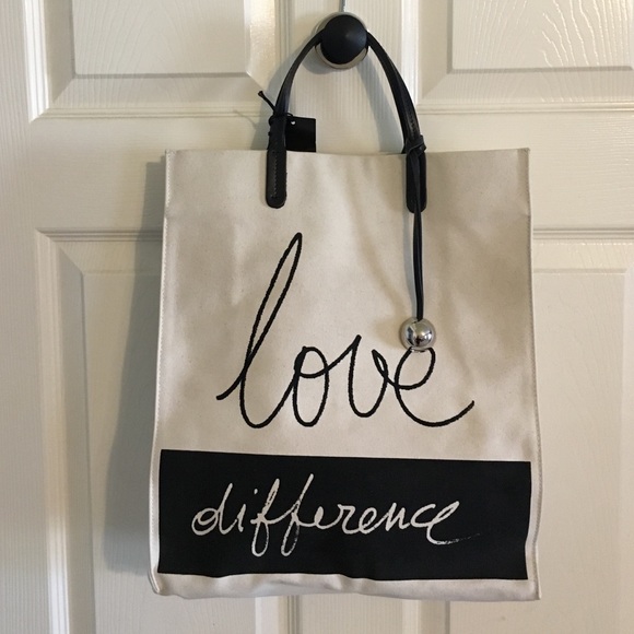Large Furla Canvas Shopper (Love Difference)