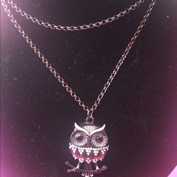 Two owl necklaces for the price of one - Picture 2 of 3