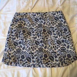 TOP SHOP FLORAL SKIRT