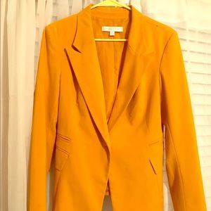 New York and Co mustard blazer
