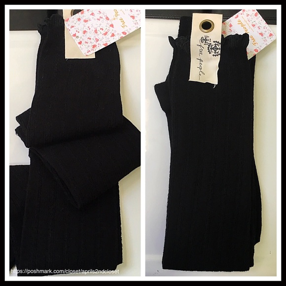 FREE PEOPLE TALL BOOT SOCKS - Picture 3 of 4