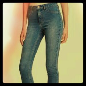 Unworn high-waisted skinny jeans H&M