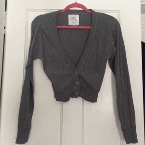 Grey Sweater Shrug