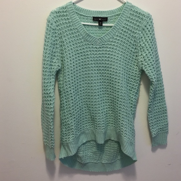 Mint Knitted Sweater