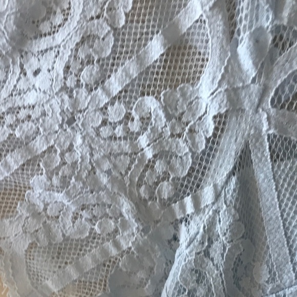SOLD Light blue lace dress - Picture 3 of 5
