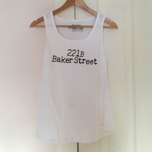racerback tank top. Sherlock. Hot Topic. M