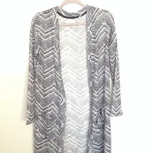Aeropostale maxi length cardigan.