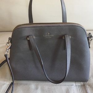 Slate gray kate Spade cedar street maise purse