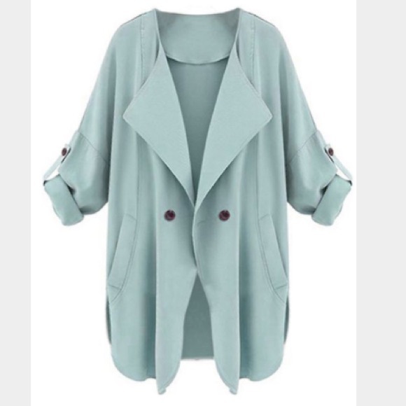 Blue trench