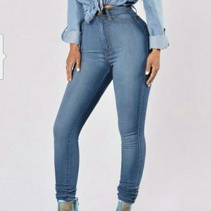 Fashion Nova's Classic High Waisted Jeans