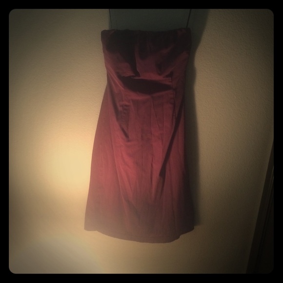 Strapless dress