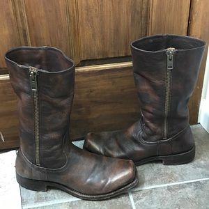 Mens Frye Heath Outside Zip