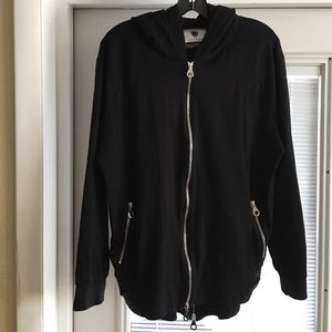 Tackma hooded zipper sweatshirt