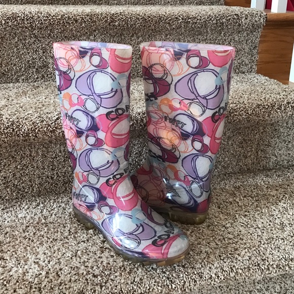 COACH Rainboots