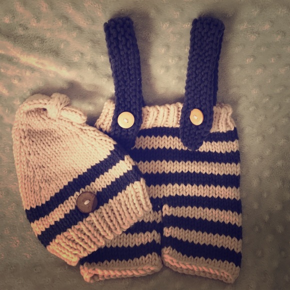 Suspender new born outfit