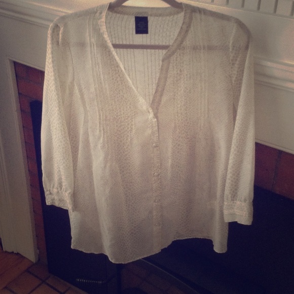 Snake skin patterned top - Picture 1 of 4