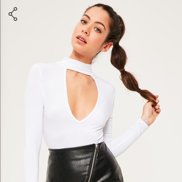 NEW! Missguided Choker Bodysuit