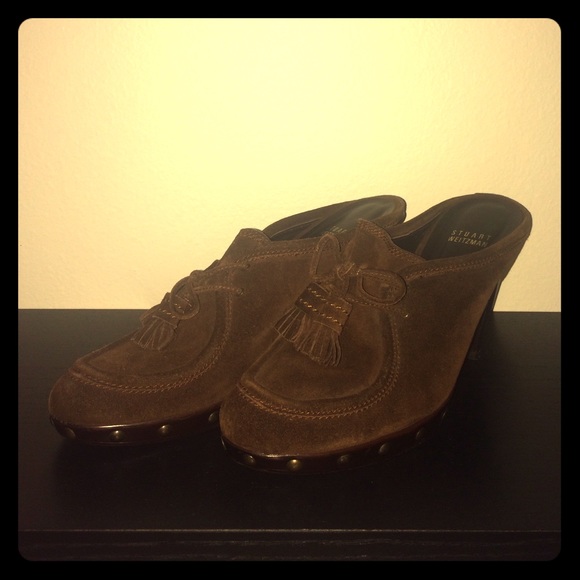 Stuart Weirzman mules