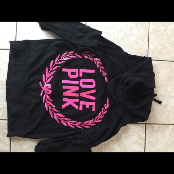 Victoria secrets black hoodie