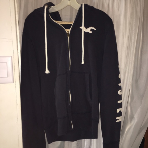 Mens Hollister Zip Up Hoodie