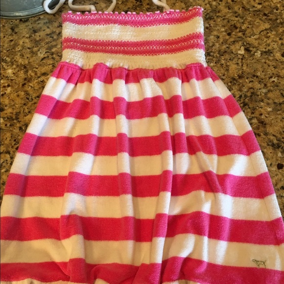 Pink & White Cover up or dress