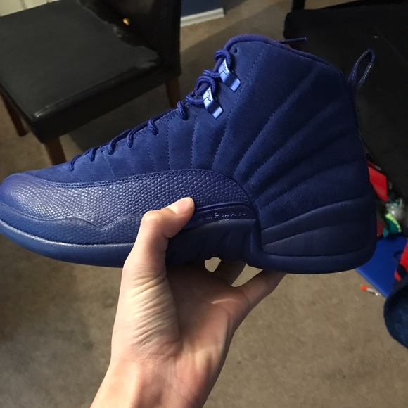 Blue suede 12s