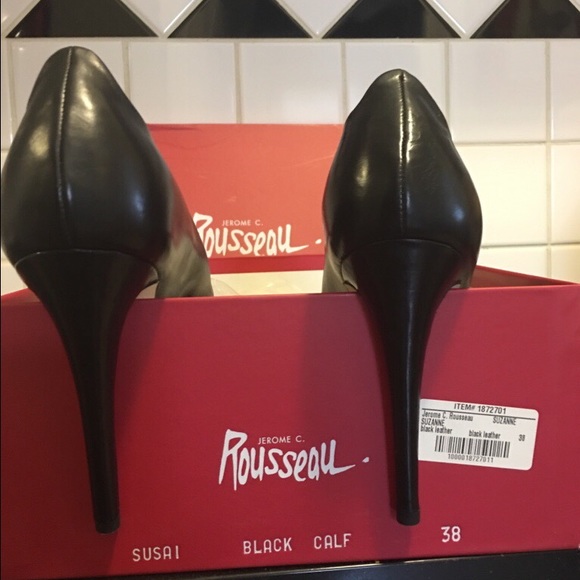Size 38 Black Pumps - Picture 2 of 3