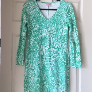 Blue and green Lilly Pulitzer dress size small