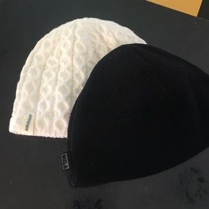 Spyder and Bula fleece beanies