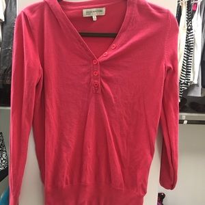 Long sleeve pink shirt