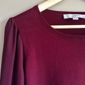 Loft Mixed Media Top