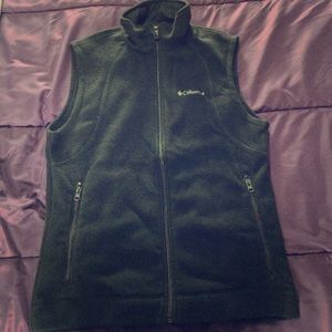 Columbia Fleece Zip-Up Vest