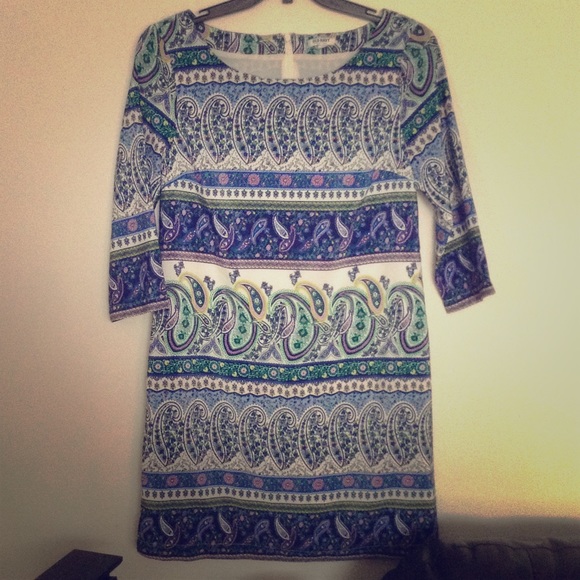 Old navy paisley dress - Picture 1 of 4