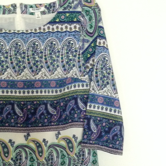 Old navy paisley dress - Picture 2 of 4