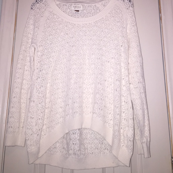 Cream sweater
