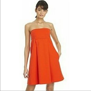 DVF strapless dress