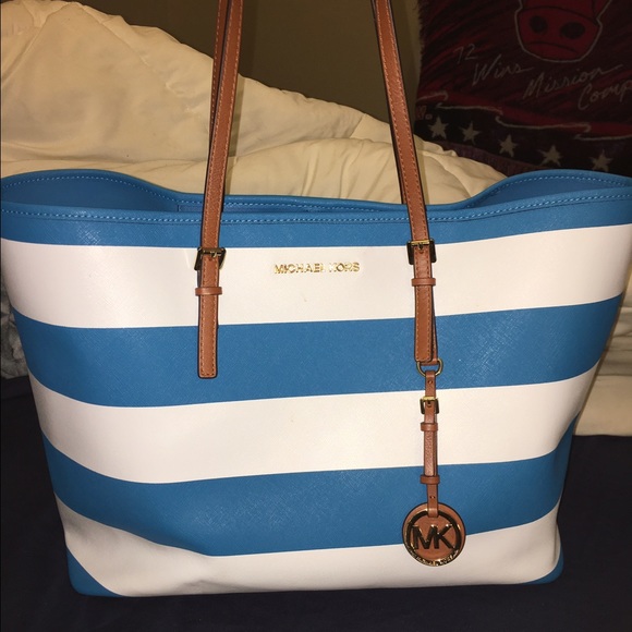Michael Kors Travel Tote Genuine Leather