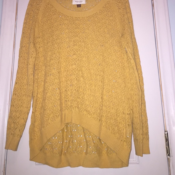 Yellow sweater