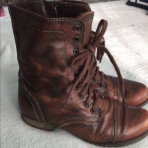Steve Madden combat boots