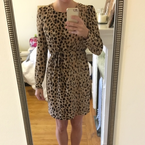Animal print dress