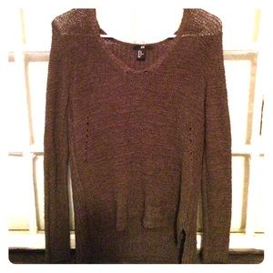 Olive green/ grayish color sweater
