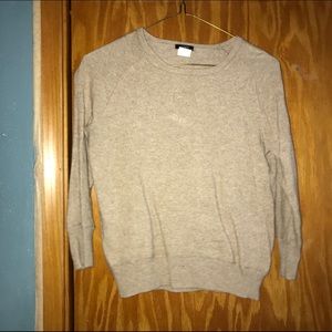 J.crew Tan sweater