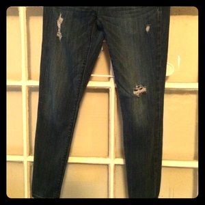 Express ankle jeans