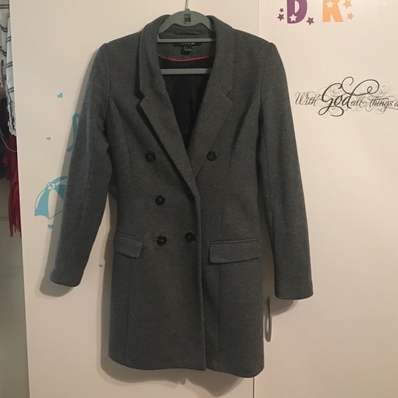Long grey forever 21 Peacoat