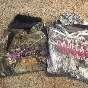 EUC - Cabelas Hoodie Bundle