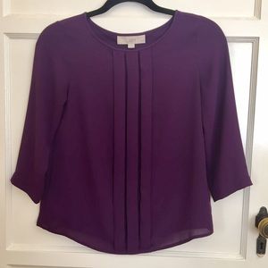 Purple Loft Blouse