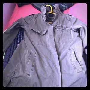 Vintage " sorry I'm bad" army jacket.