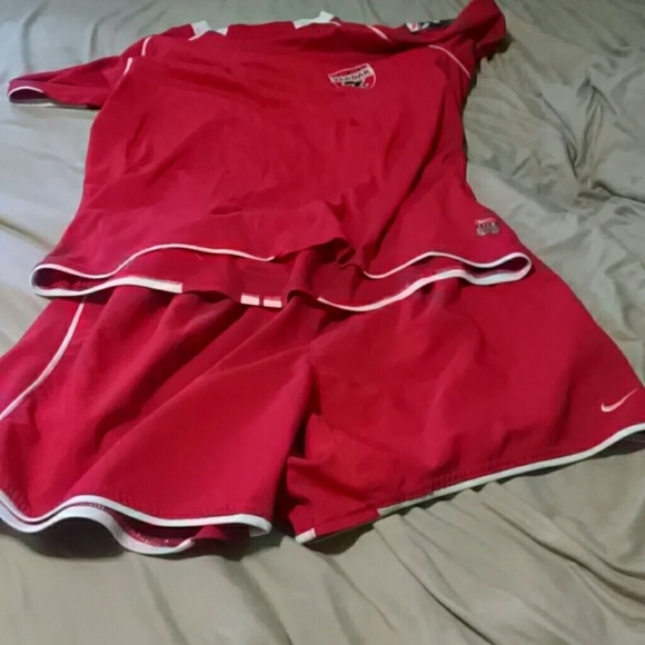 Nike shorts and shirt